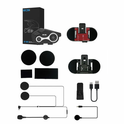 SCSETC Motorcycle Bluetooth Intercom S-8X