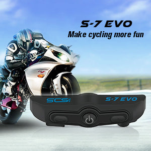 SCSETC MOTORCYCLE HELMET INTERCOM S7EVO